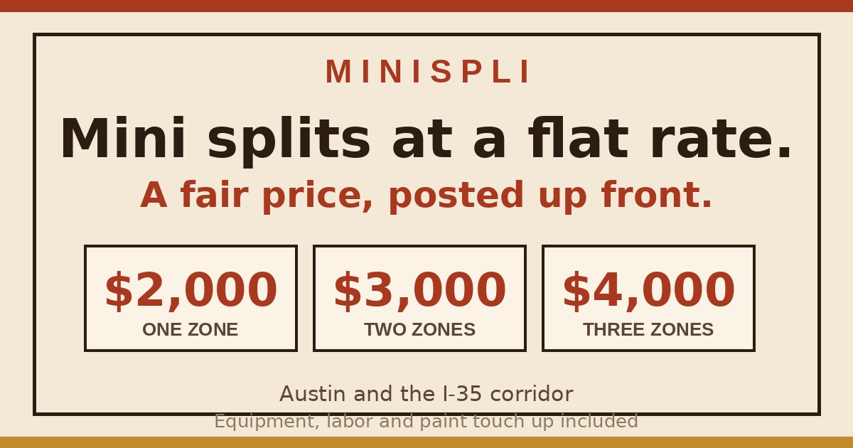 Old West Minisplits screenshot 1